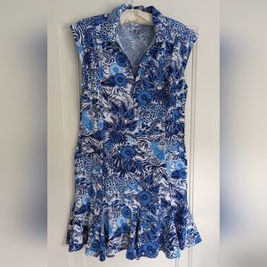IBKUL Bamboo Garden Dress- L